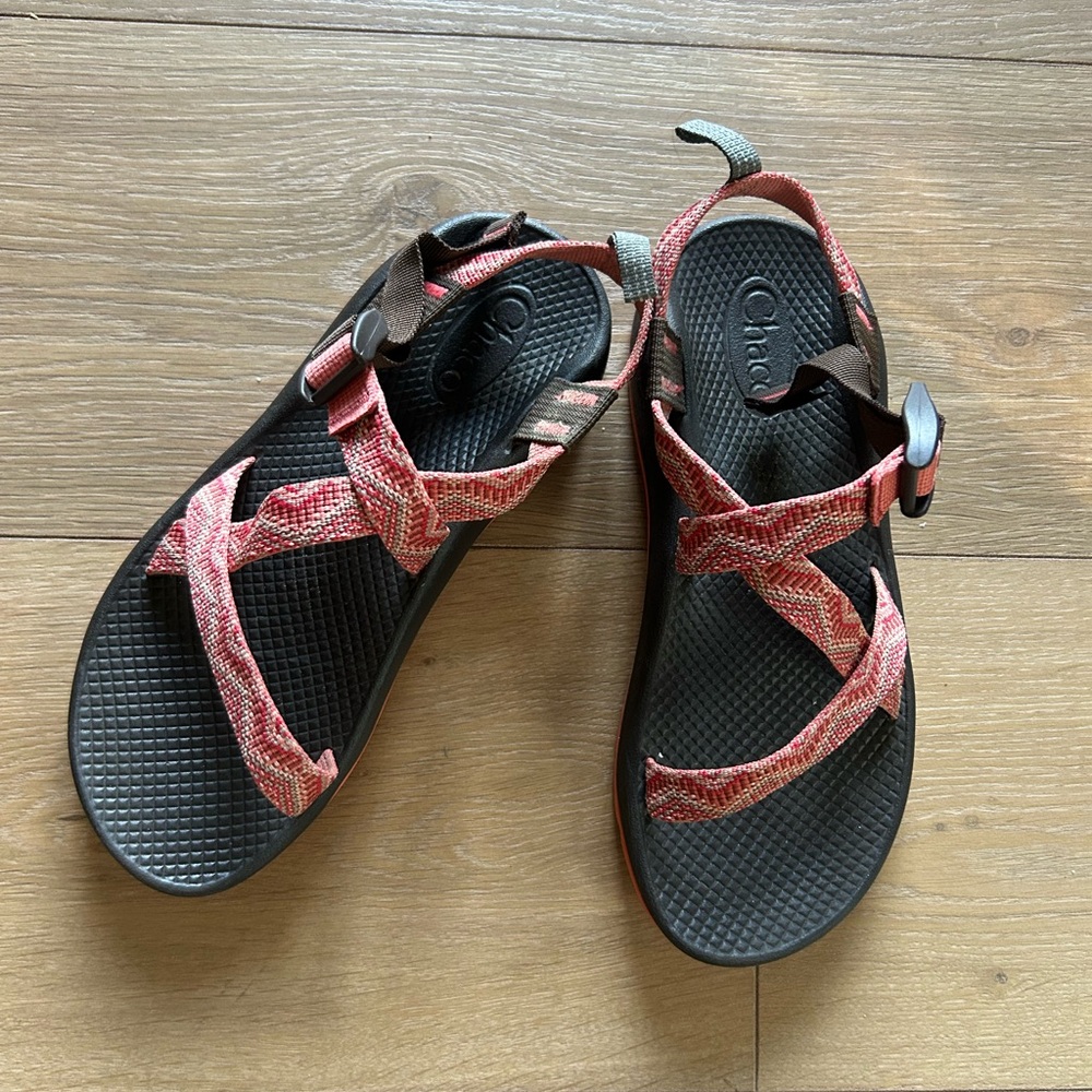 Chaco Sandals with Pink Straps